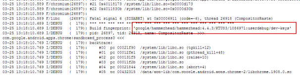 Code reveals &quot;Hammerhead&quot; running on the Nexus 5 - Android 4.4.3 coming soon to a Nexus 5 or Nexus 7 (2013) near you?