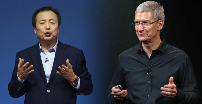 Samsung Mobile's CEO received a $5.8-million salary in 2013, Apple's Tim Cook "just" $4.25 million
