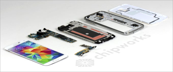 Samsung Galaxy S5 teardown reveals all its innards