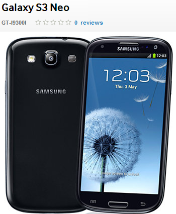 Samsung Galaxy S3 Neo to be launched in India soon