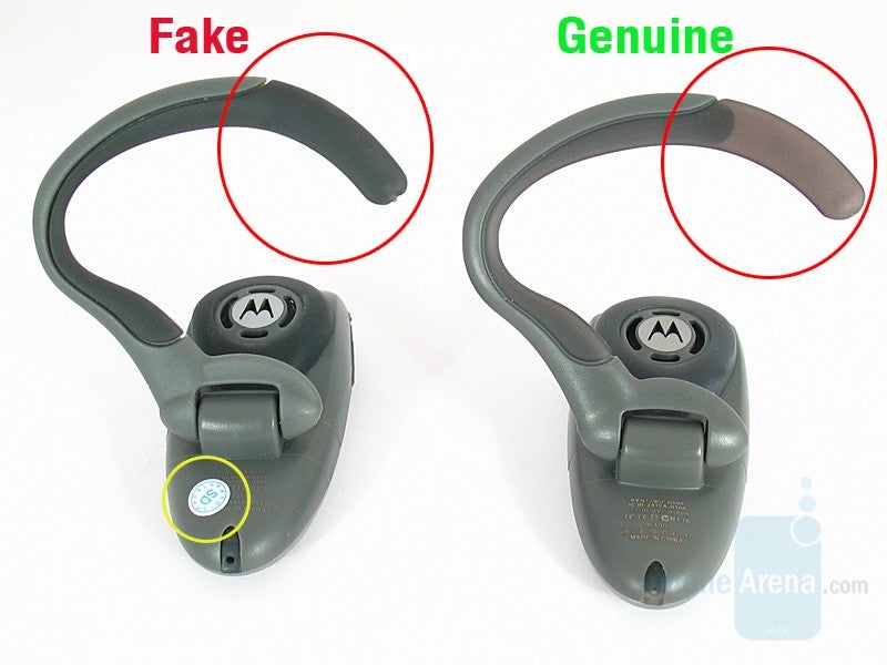 Counterfeit (Fake) Headsets - How to recognize and avoid them; what are the differences?