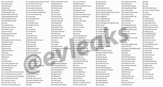 Evleaks tweets out the 277 apps from the Samsung Galaxy S5 Active - Samsung Galaxy S5 Active is coming with 277 apps says leak