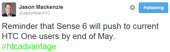 Sense 6.0 UI update for HTC One (2013) will be released before the end of May