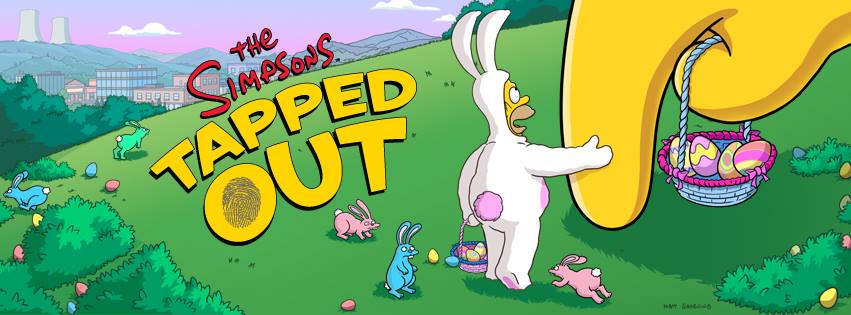 Rabid bunnies storm Springfield in The Simpsons: Tapped Out Easter update