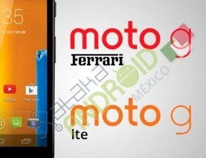 Motorola Moto G LTE and Moto G Ferrari coming soon?