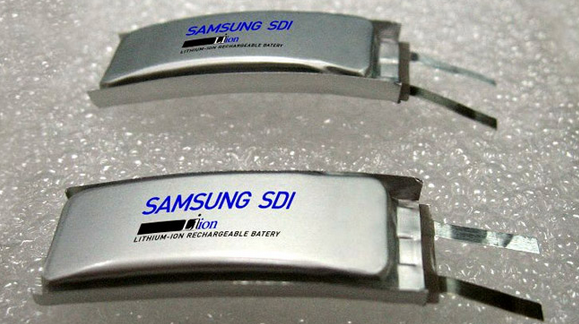 Samsung SDI's 210mAh curved battery for wearable devices - Samsung SDI reveals curved battery for wearables