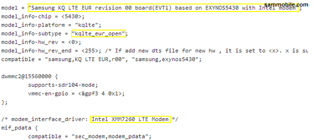Samsung's “Project KQ” leaked – premium Galaxy S5 with a QHD display and Exynos 5430/Snapdragon 805 CPU to brawl with the LG G3?