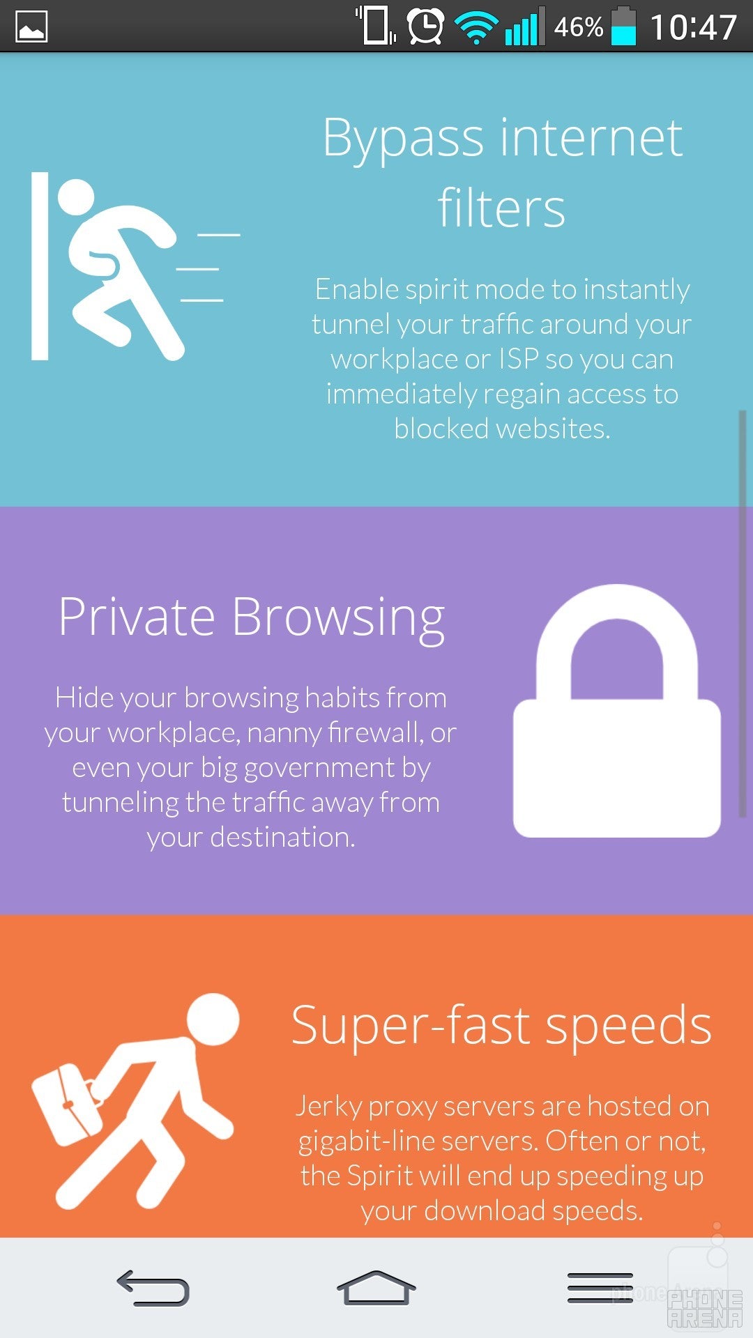 Javelin browser for Android review: a promising newcomer