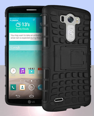 Picture alleged to show off the LG G3 in an Armour case - Picture allegedly reveals LG G3 nestled in a case