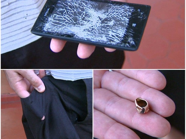 Nokia smartphone deflects bullet, saves police officer
