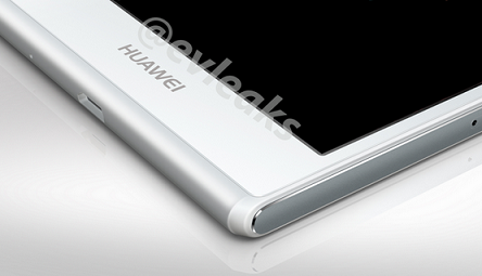 The Huawei Ascend P7 is only 6.18mm thick - One more close up of the Huawei Ascend P7 leaks, revealing its thin design