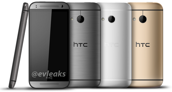 The real HTC One mini 2 shows up (in silver, grey and gold variants)