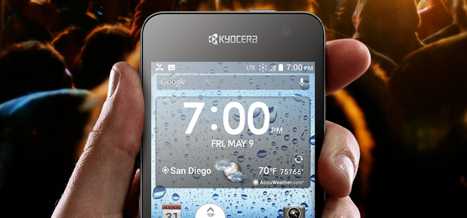 Water-resistant Kyocera Hydro Vibe launching at Sprint and Virgin Mobile this month