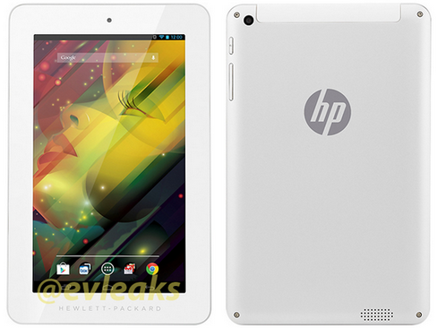 Check out the thick bezels on this press shot of HP&#039;s new tablet design tweeted by evleaks - Leaked press photo of HP&#039;s new tablet design shows off thick bezels