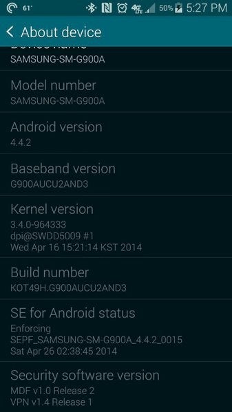 AT&amp;T adds even more bloat to the Samsung Galaxy S5 via an OTA update