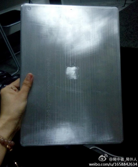 Photo allegedly showing off a prototype of the 12.9 inch Apple iPad Pro - Leaked photo allegedly shows 12.9 inch Apple iPad Pro prototype