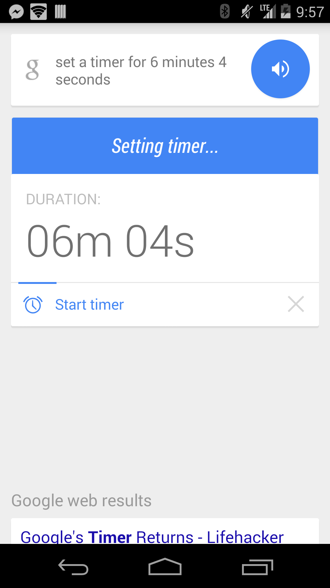 Google can finally start a timer, not just set alarms - PhoneArena