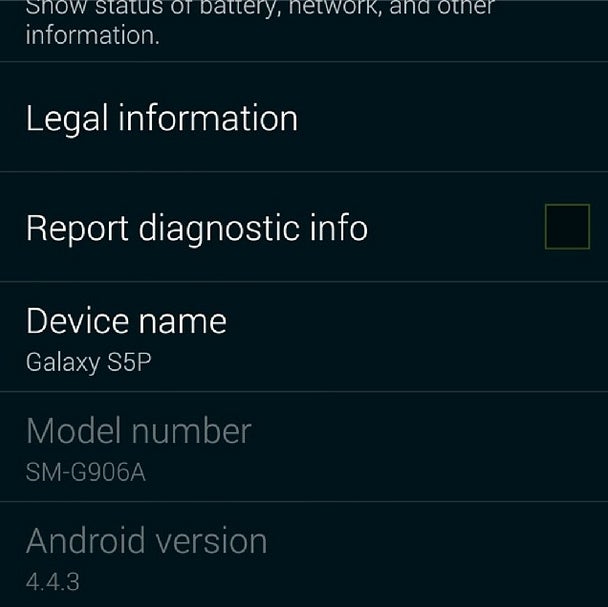 Android 4.4.3 pops up on the Samsung Developers website, and on the Galaxy S5 Prime