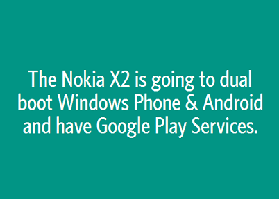 Anonymous post on Secret outs possible dual boot feature for Nokia X2 - Do you want to know a secret? Nokia X2 could dual boot Windows Phone and Android