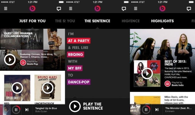 Beats Music vs Spotify vs Rdio vs Google Play Music All Access: music streaming services compared