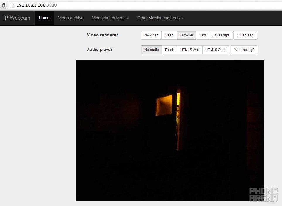 How to use an Android phone as a security camera or a baby monitor