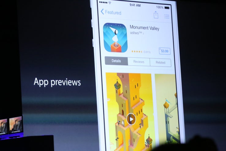 Image courtesy of TechCrunch - App previews (video demos) finally coming to the App Store