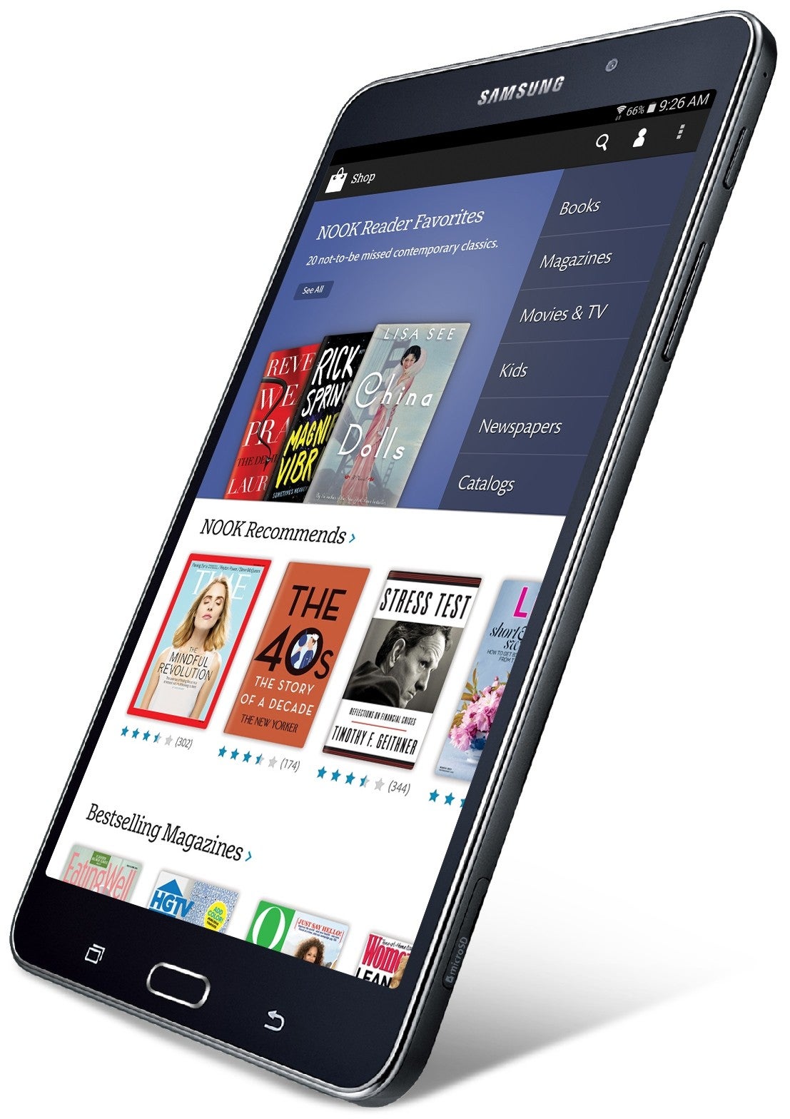 Samsung announces Galaxy Tab 4 Nook tablets, the first one should be launched in August