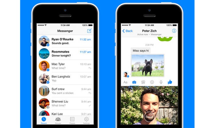 Facebook Messenger now allows you to instantly send 15-second videos