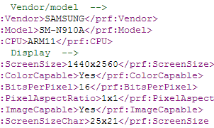 Samsung SM-N910A seems to be a Galaxy Note 4 with 5.7-inch Quad HD screen