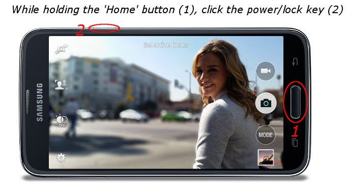 How to take a screenshot on the Samsung Galaxy S5