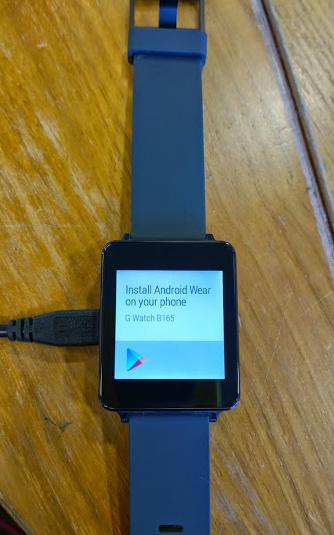 LG G Watch leaks out in another live image