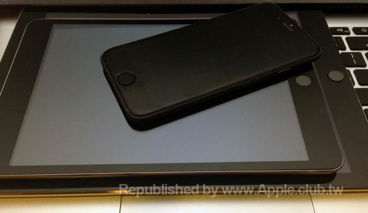 Touch ID is expected on the Apple iPhone Air 2, Apple iPad mini 3 and the Apple iPhone 6 - Leaked photo shows Touch ID on Apple iPhone 6, Apple iPad Air 2 and Apple iPad mini 3