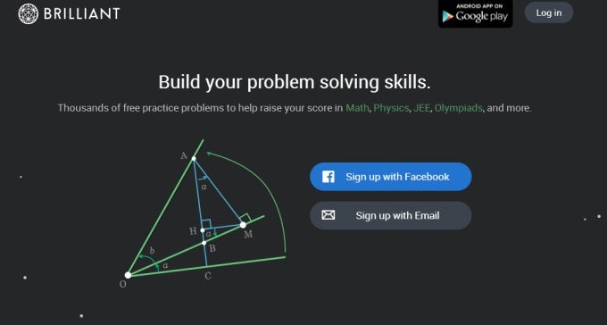 Brilliant is an app for all the beautiful minds out there