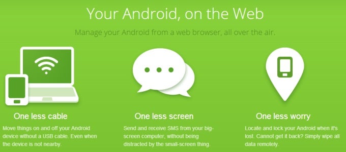 AirDroid lets you control your smartphone from your computer with zero hassle