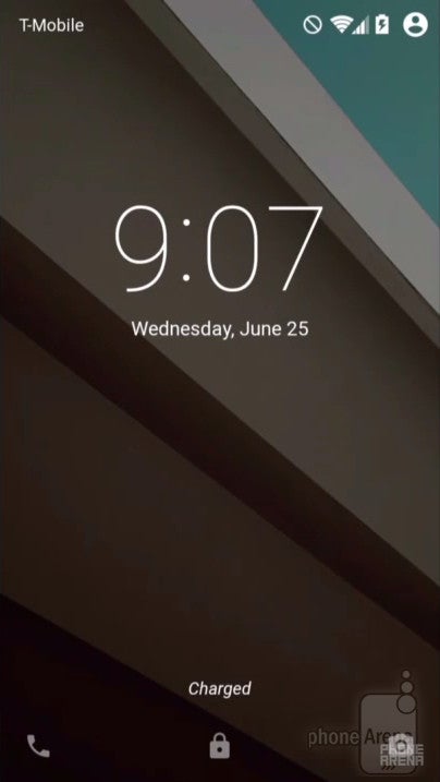 Possible Android 5.0 Lollipop lock screen revealed prematurely