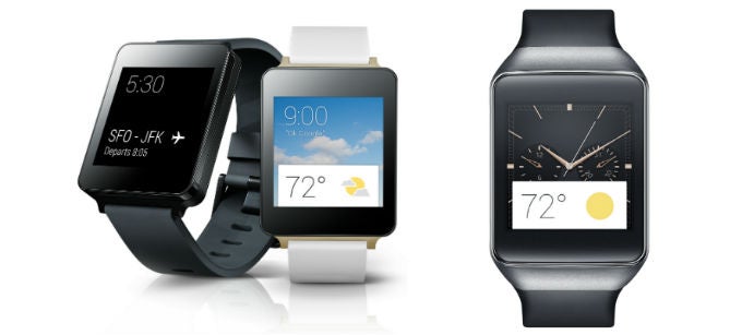 LG G Watch vs Samsung Gear Live: specs comparison