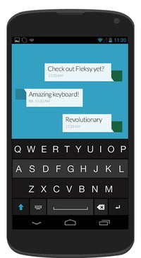 Fleksy – a popular, third-party on-screen keyboard - Did you know that the world record for fastest SMS typing has more than halved since 2006?