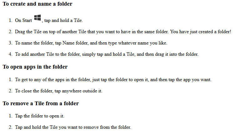 With Windows Phone 8.1, users will be able to store apps in a folder - Windows Phone 8.1 users will be able to keep their apps in a folder