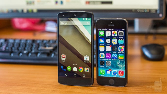 Android L vs iOS 8: first look