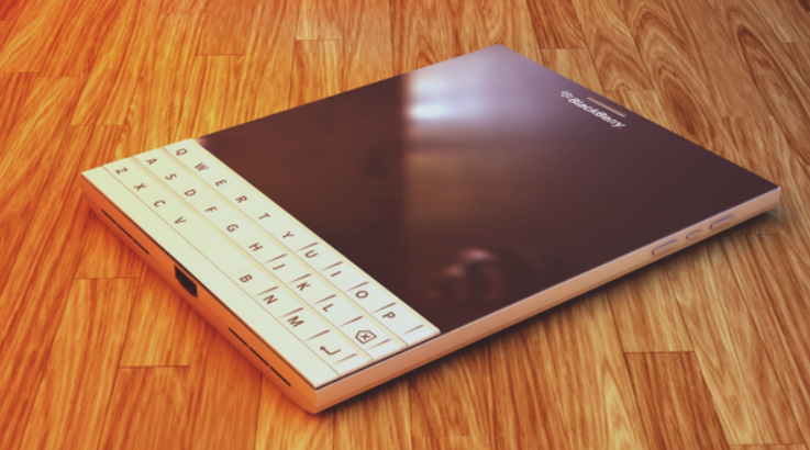 Concept shows the BlackBerry Passport in white - BlackBerry Passport concept shows how the phone will look in white