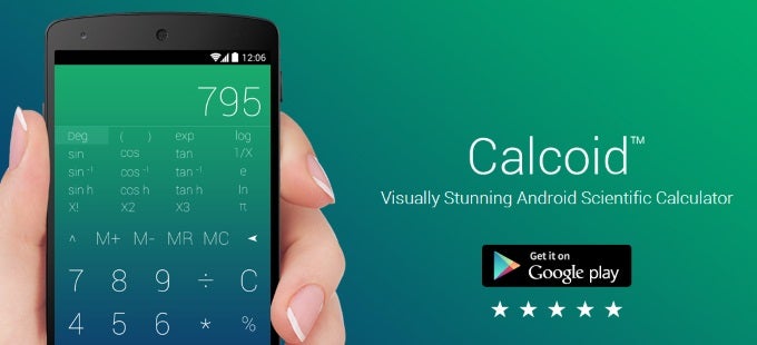 Calcoid for Android is the sexiest scientific calculator alive