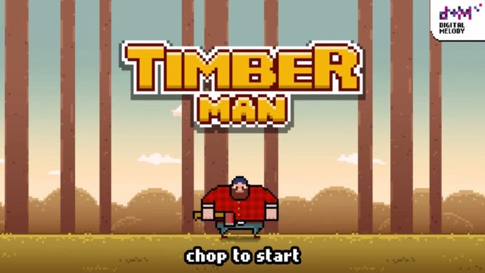 Loved Flappy Bird? Then say hello to Timberman
