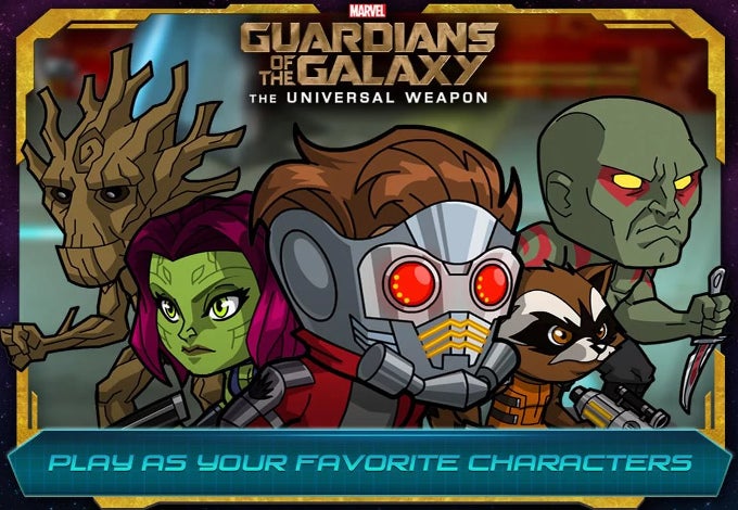 Guardians of the Galaxy movie tie-in game is now live on Google Play and Apple's App Store