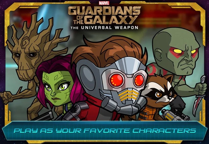 Guardians of the Galaxy movie tie-in game is now live on Google Play and Apple&#039;s App Store