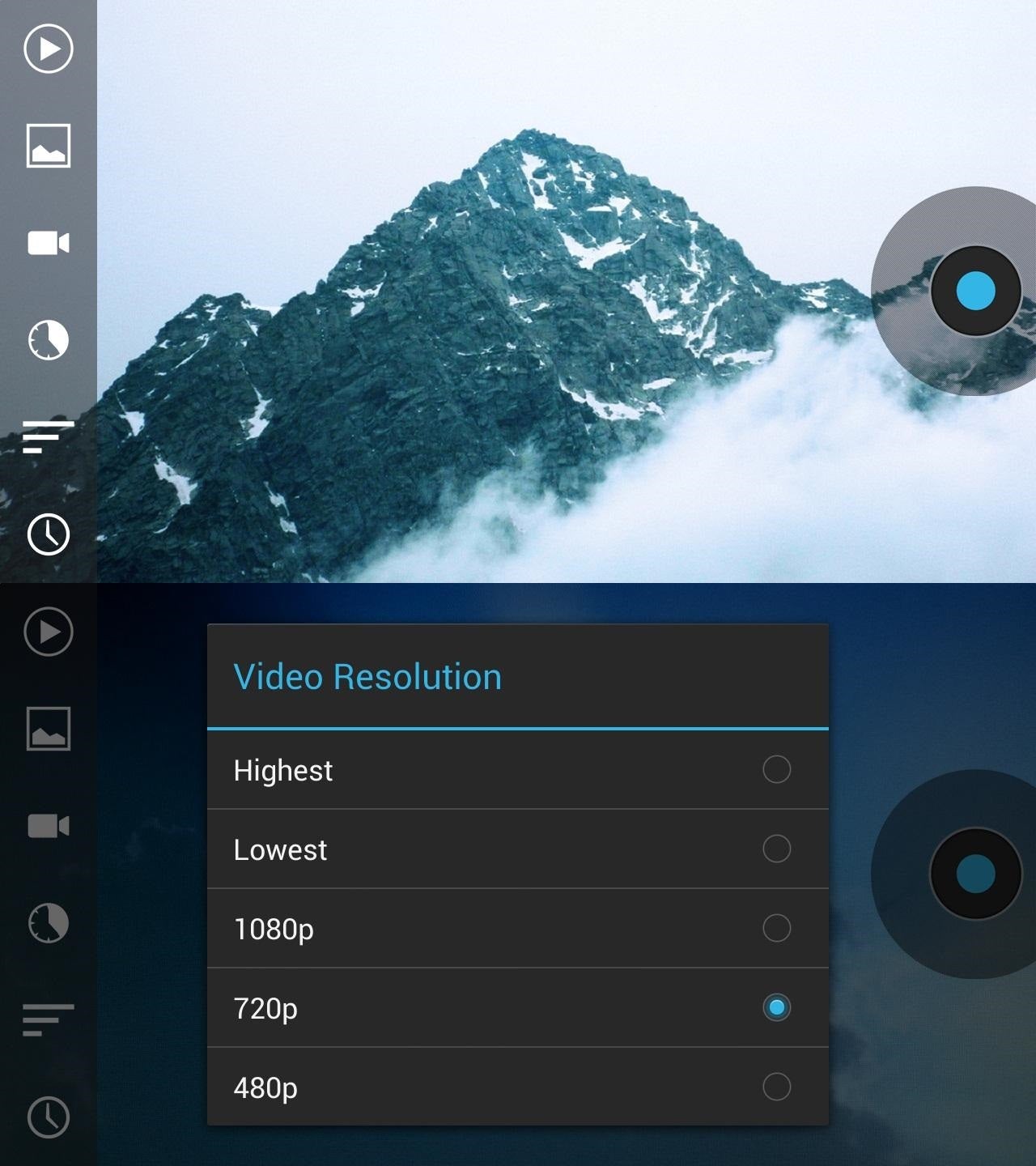 How to record time-lapse videos on Android