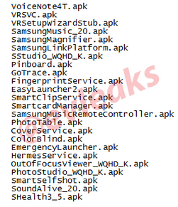 List of APKs for the Samsung Galaxy Note 4 leaks - List of APKs from the Samsung Galaxy Note 4 are revealed