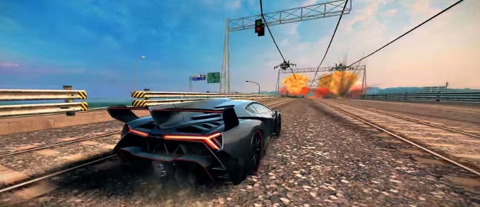 When worlds collide: Asphalt 8 pays homage to the upcoming Modern Combat 5
