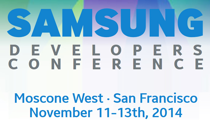 The second annual Samsung Developers Conference starts on November 11th - Circle November 11th on your calendar for the second annual Samsung Developers Conference