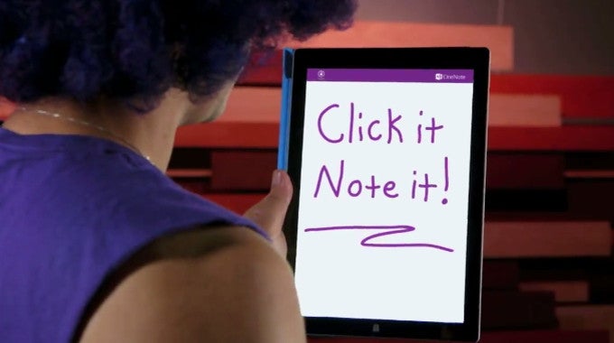 Click it and I Note it: Microsoft's latest video ad for the Surface Pro 3 is excessively peculiar