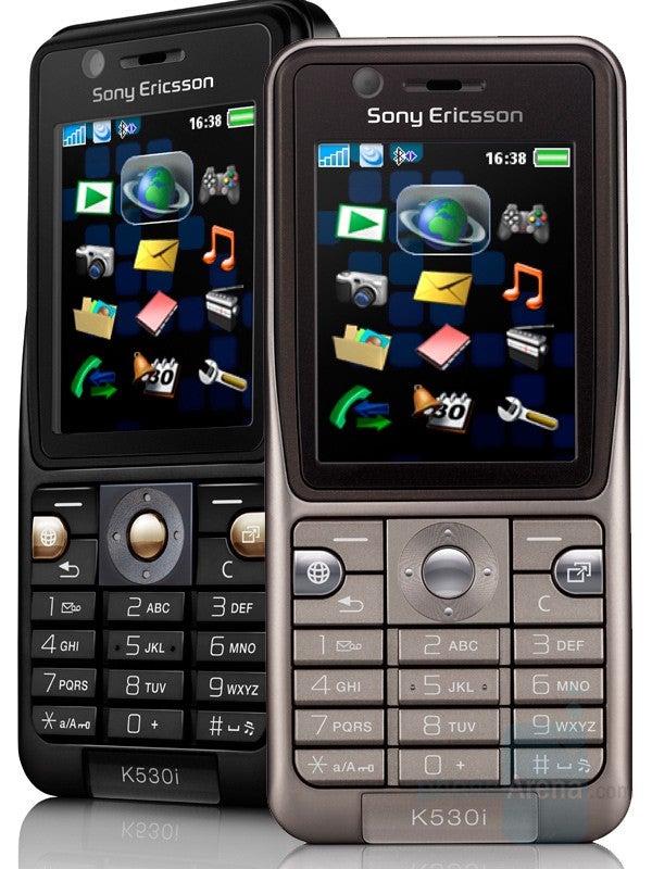 Sony Ericsson K530 - Sony Ericsson announces 5 more phones